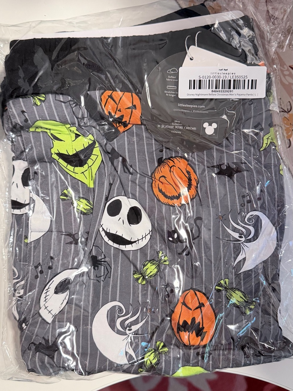 Little Sleepies The Nightmare Before Christmas Men’s Pajama Pants